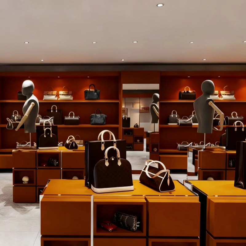 Luxury Bags Leather - 맞춤형 고급 핸드백 매장 집기, 가방